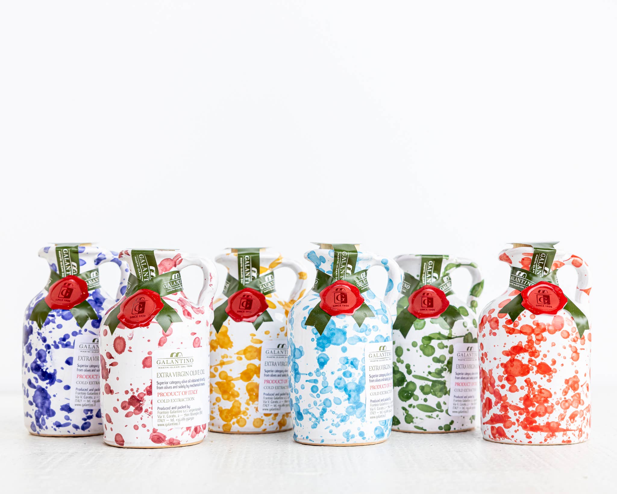 Blue Galantino Hand Painted Extra Virgin Olive Oil