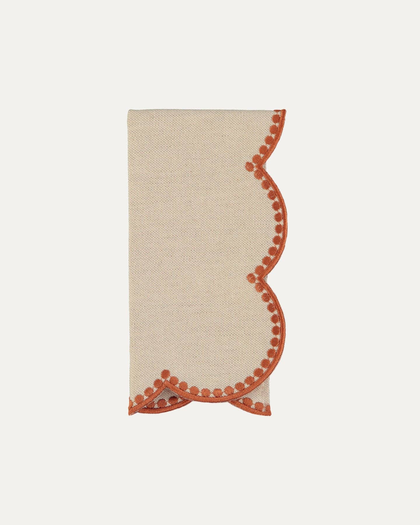 Gotas Beige & Terracotta Napkins (Set of 4)