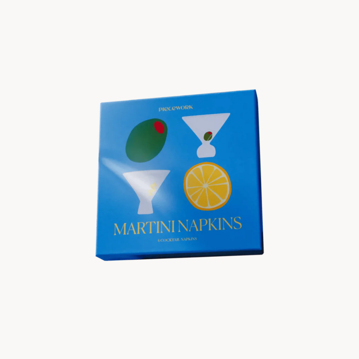 Martini Cocktail Napkins - Set Of 4