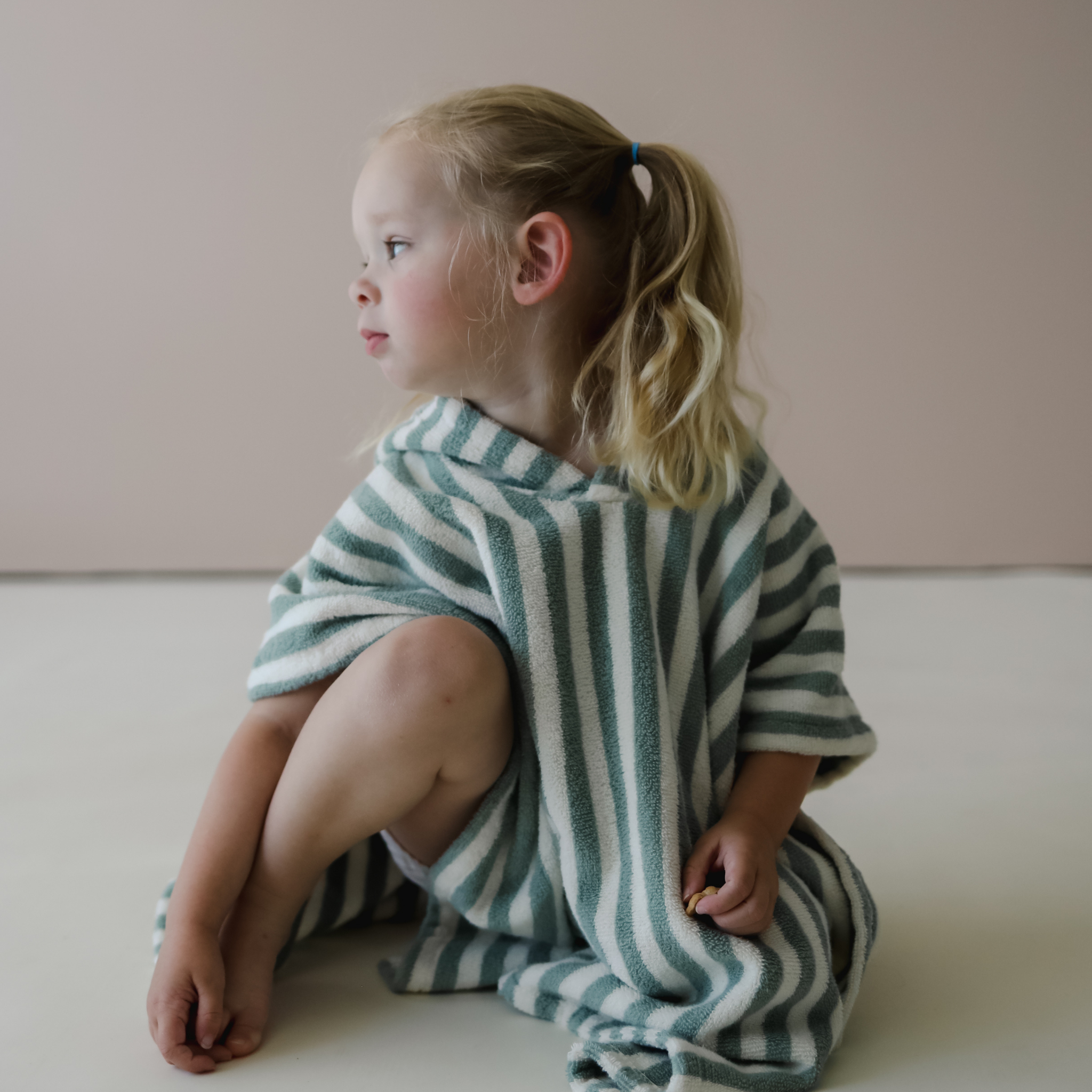 Blue Poncho Towel (1-3Y)
