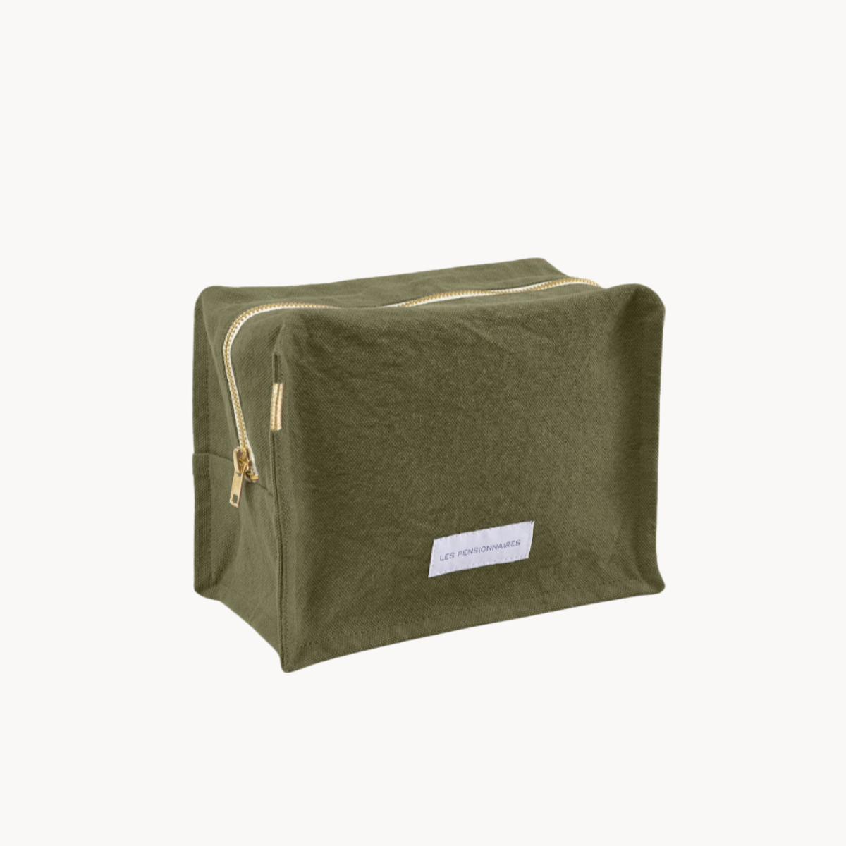 Cube Canvas Toiletry Bag