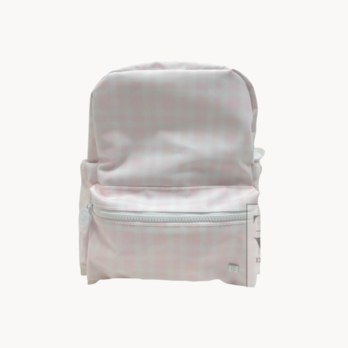 Mini Backer - Pimlico Plaid Pink Backpack
