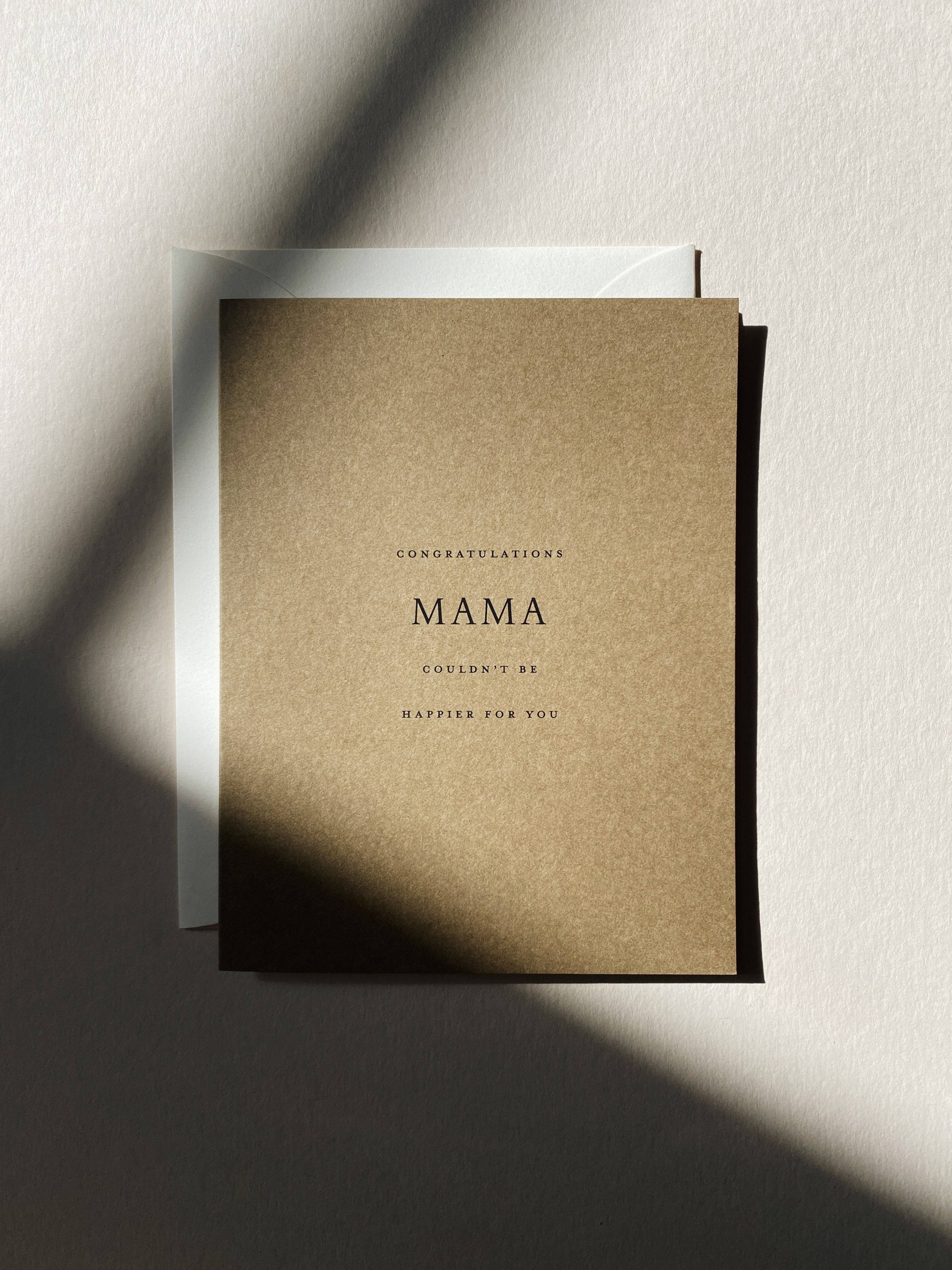 Mama No. 14: Single Card / Stone
