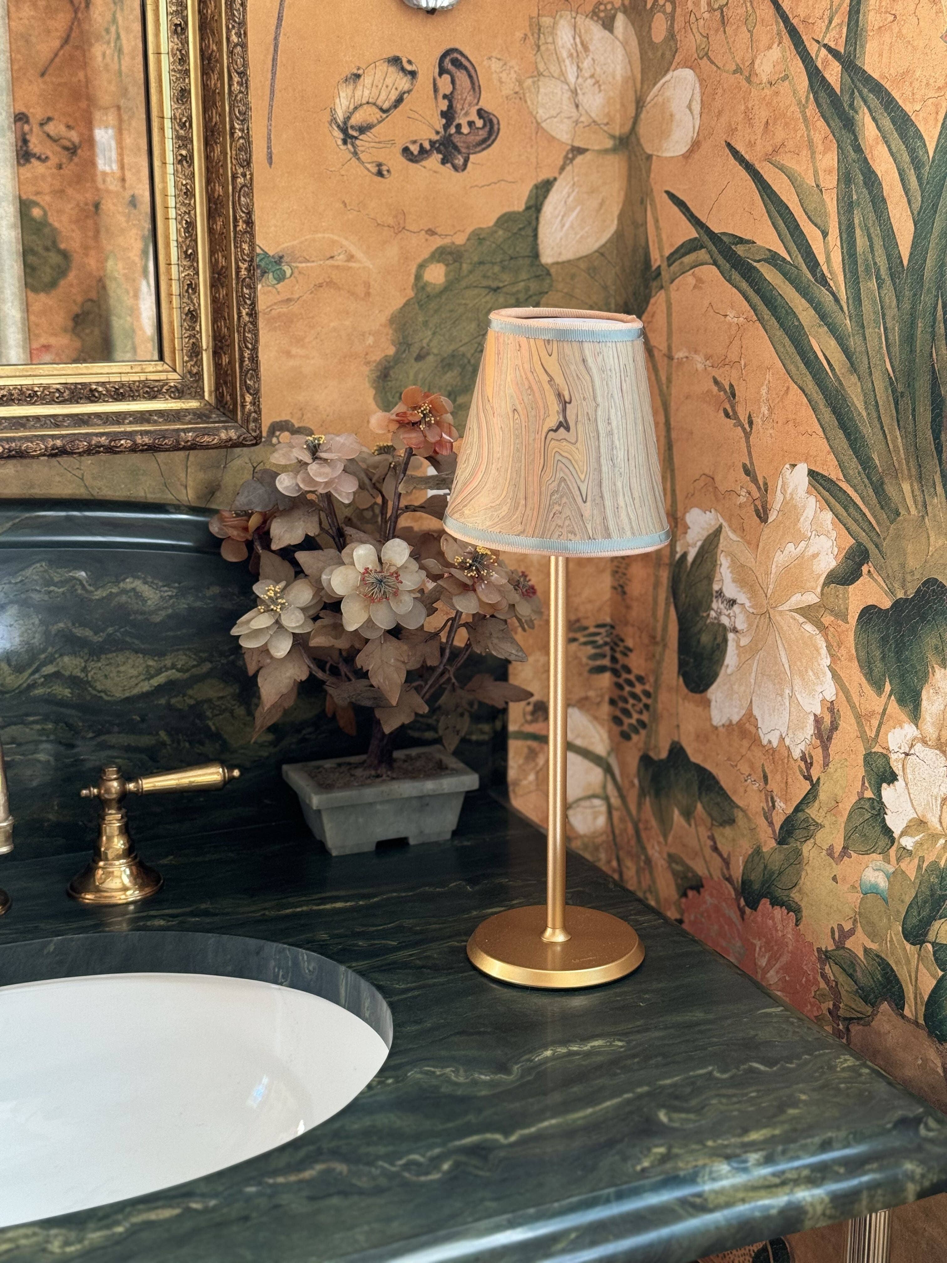 marble led lamp cover