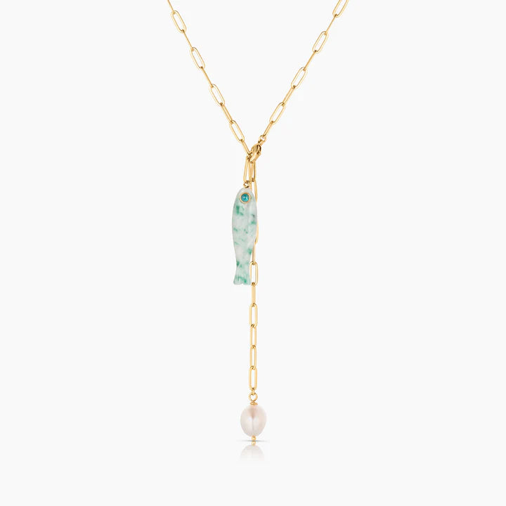 Fortuna Fish - Green Dot