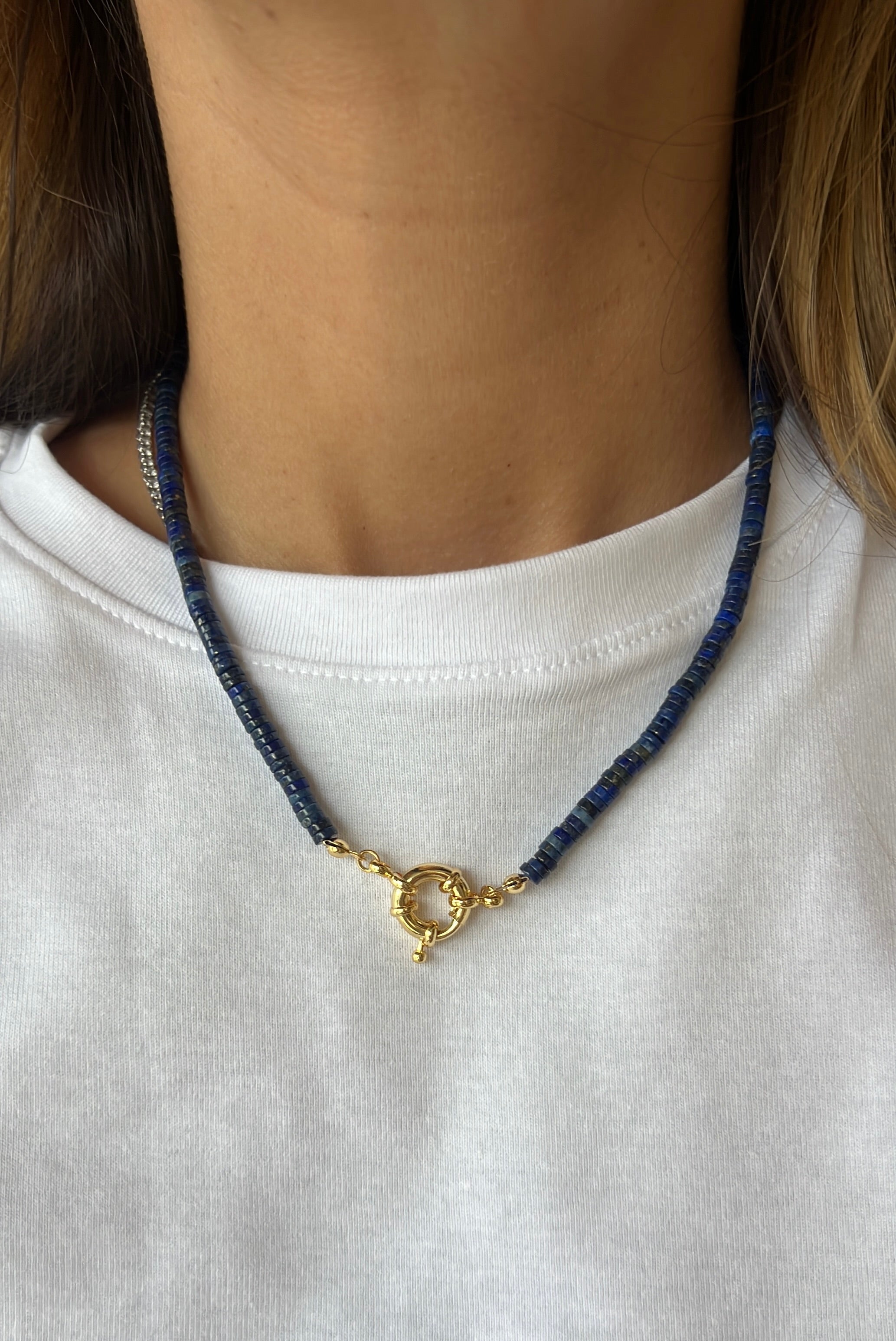 blue sapphire gemstone necklace