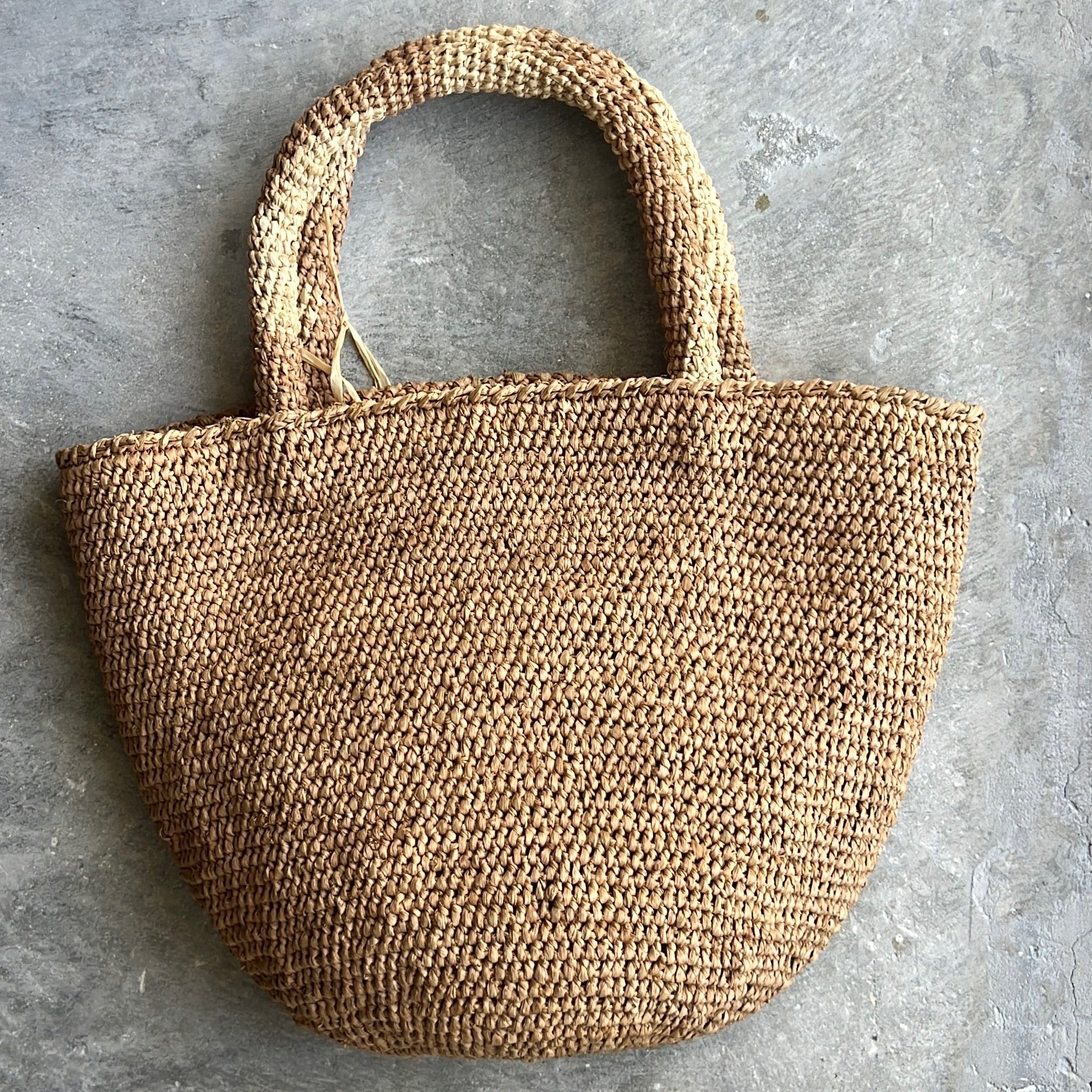 The Kapity Raffia Tote - Small