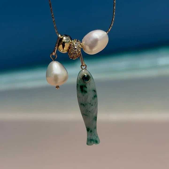 Fortuna Fish - Green Dot