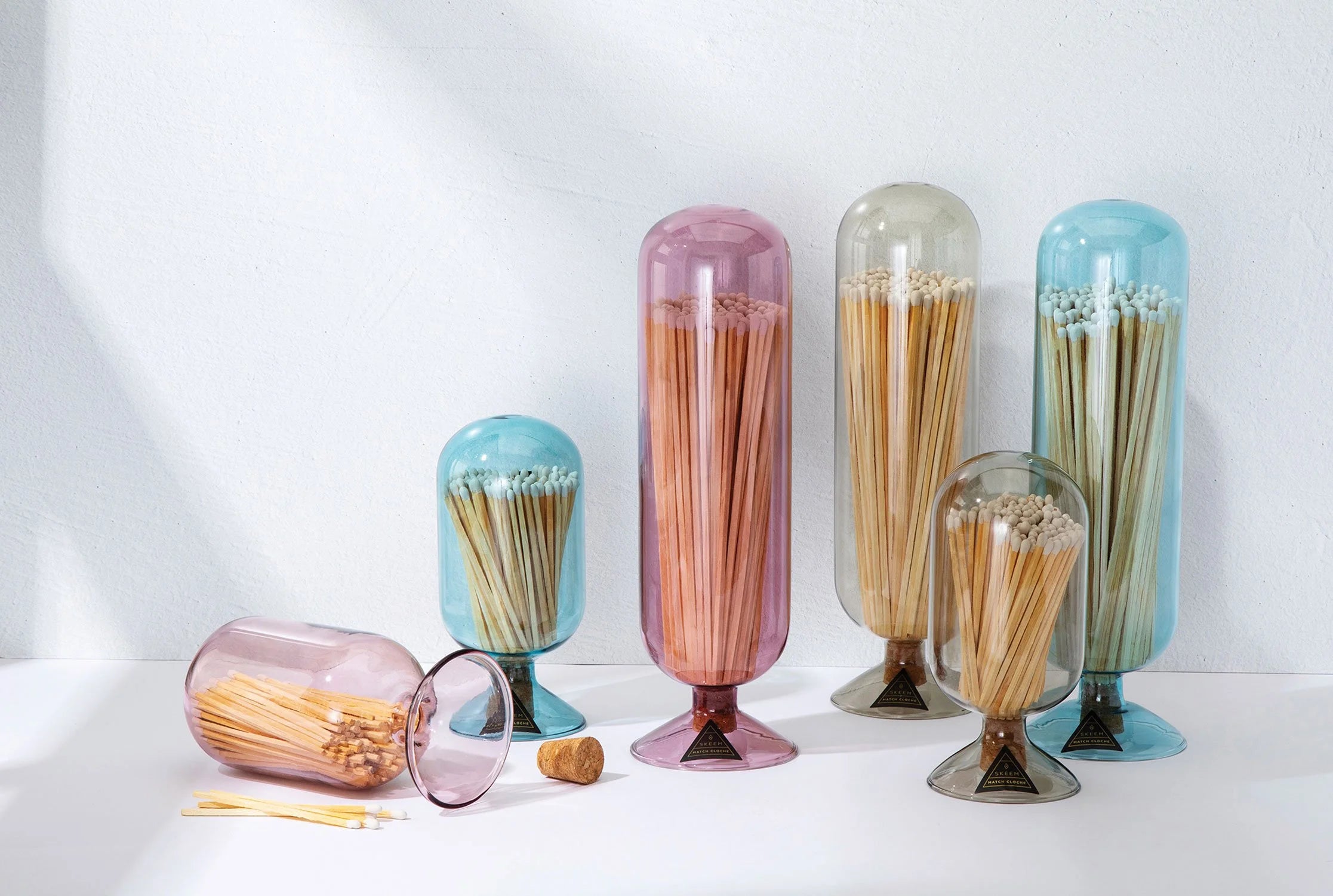 Smoke Fireplace Match Cloche