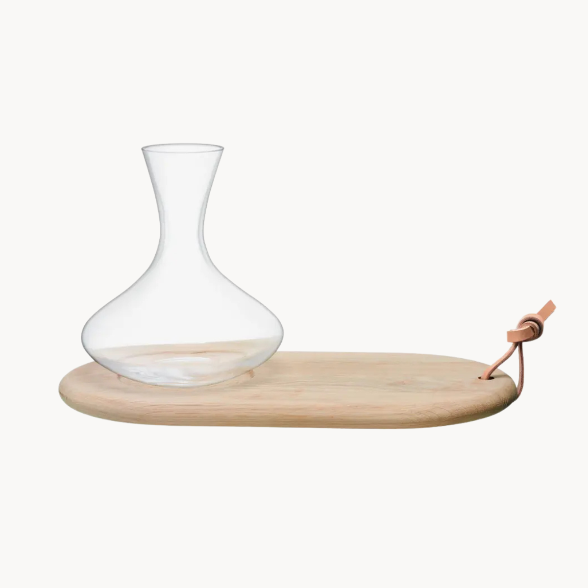 Wine Oak Cheese Board & Wine Carafe