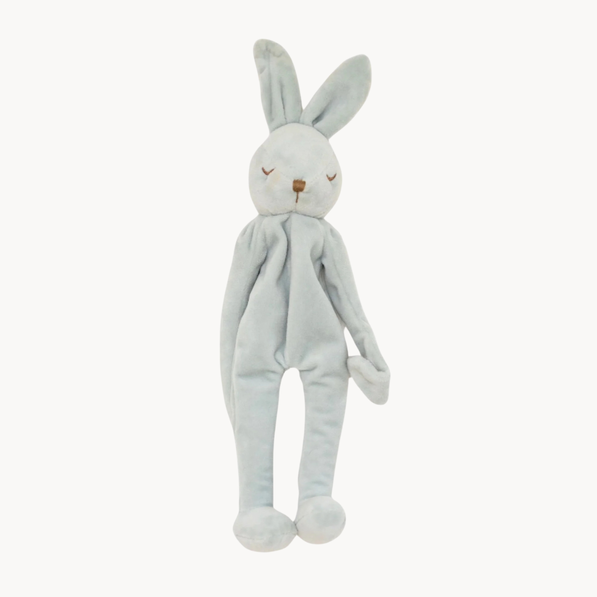 Bunny Lovey Paci Holder Sage Green