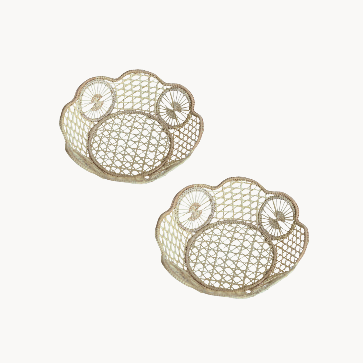 Mini Iraca Basket Set