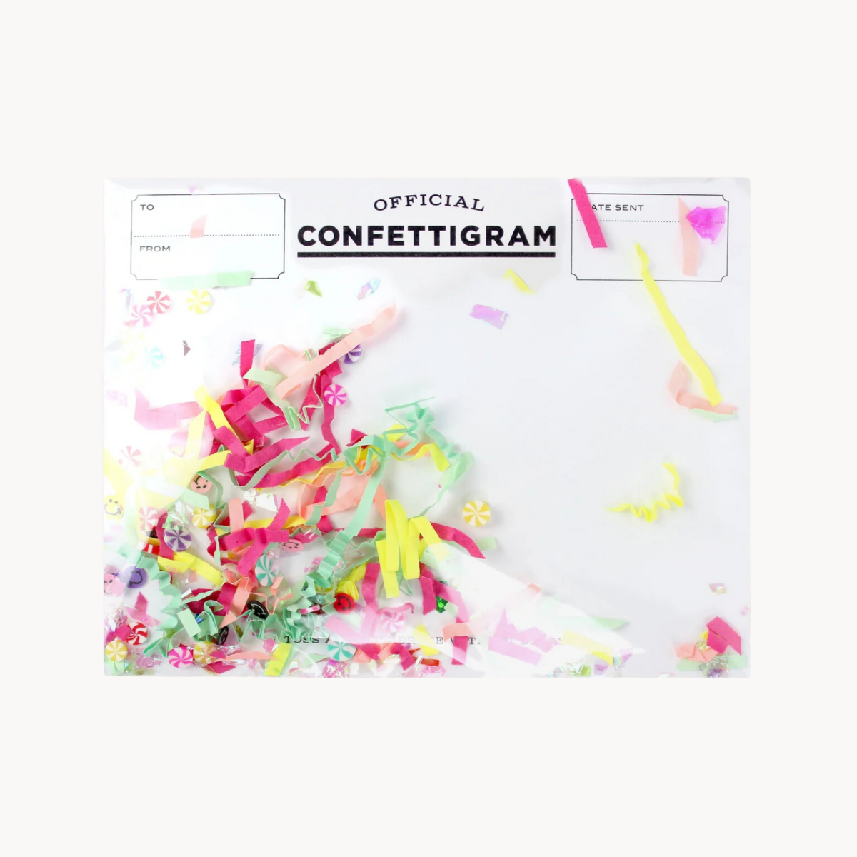 Piñata Confettigram