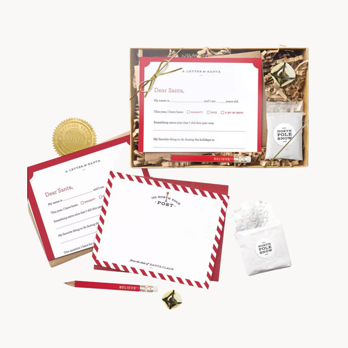Santa Letter Kit