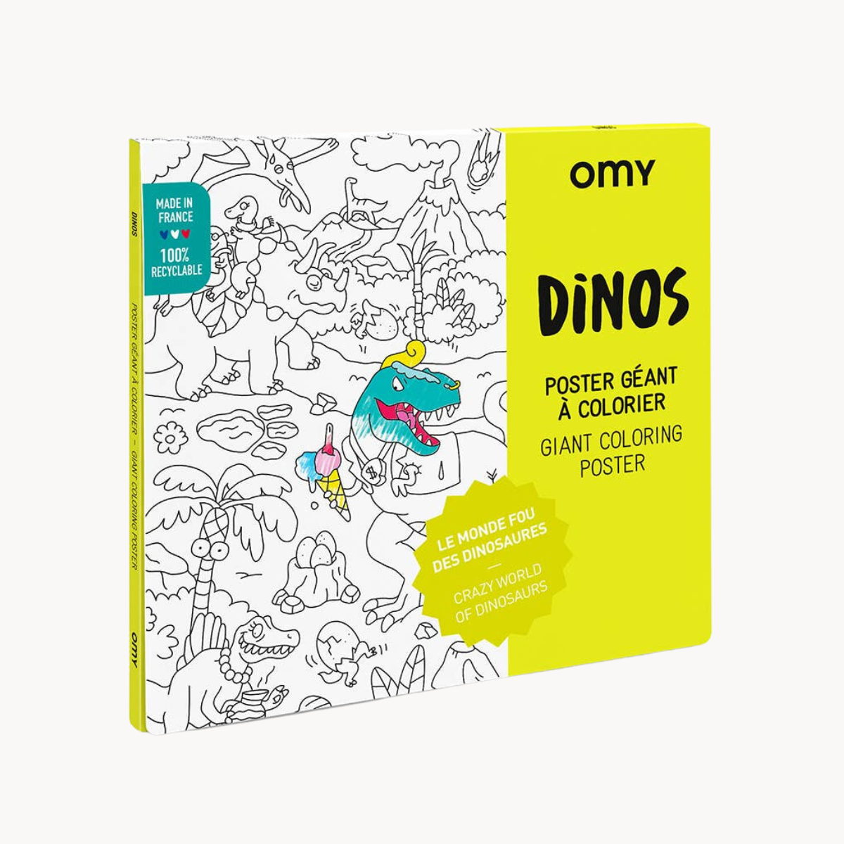 Dino Folded Poster