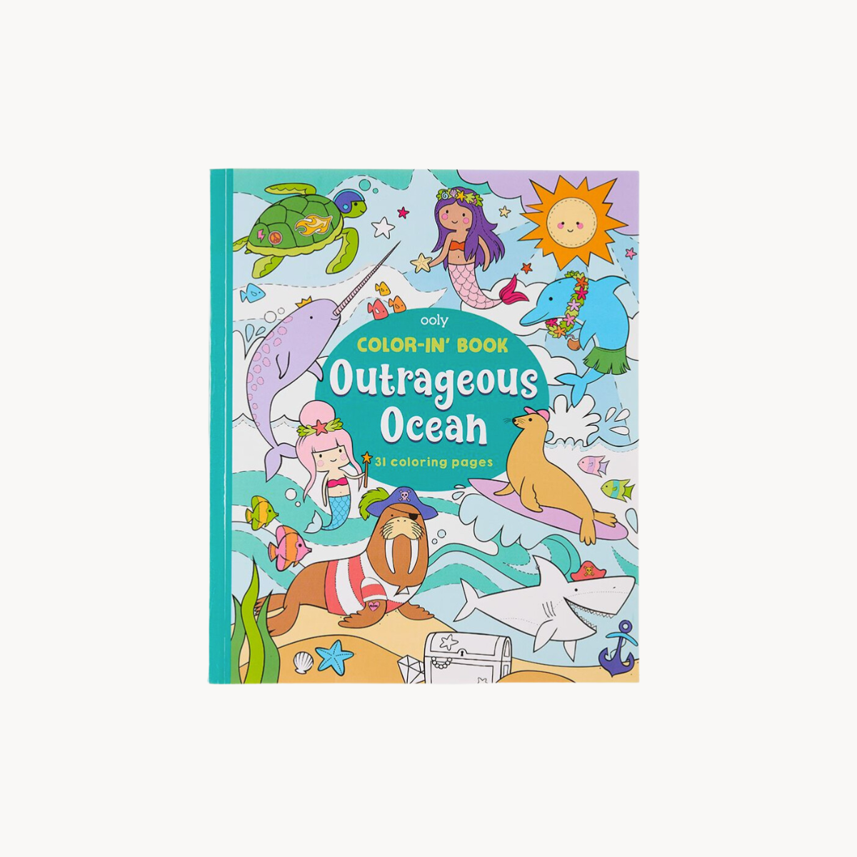 Color-in' Book: Outrageous Ocean