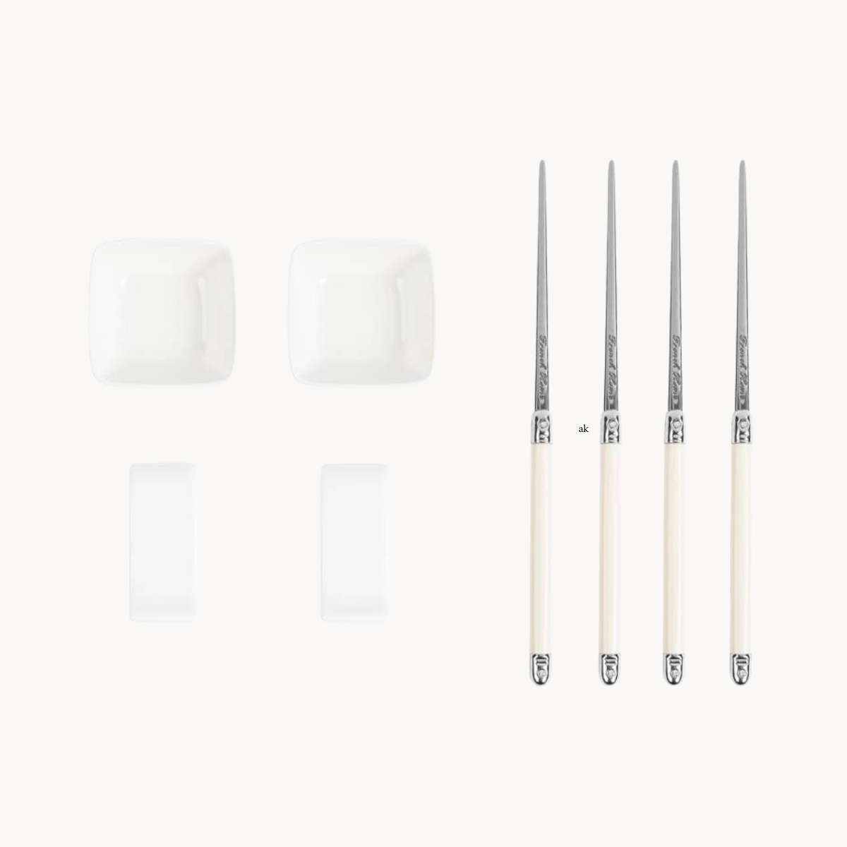 Ivory Chopsticks Set
