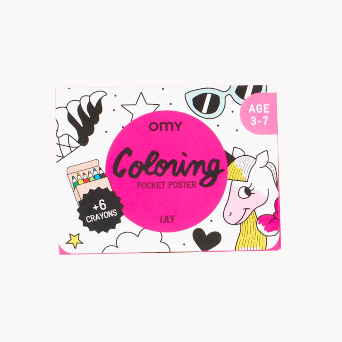 Pocket coloring of the Unicorn