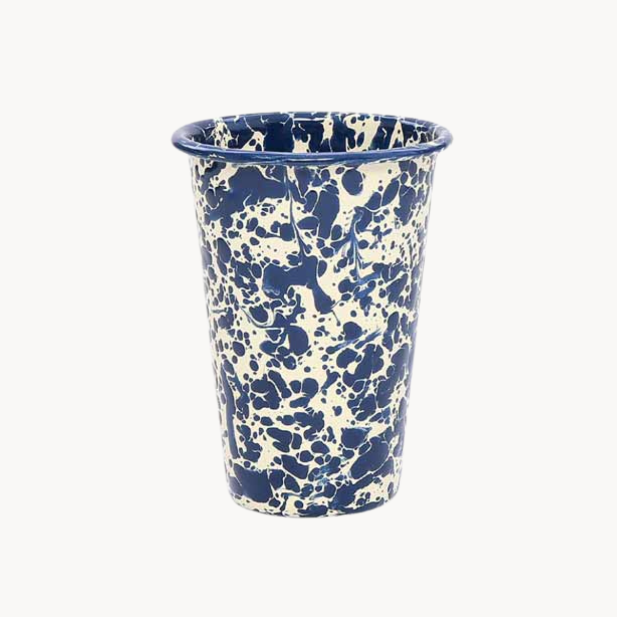 Navy Splatter Tumbler