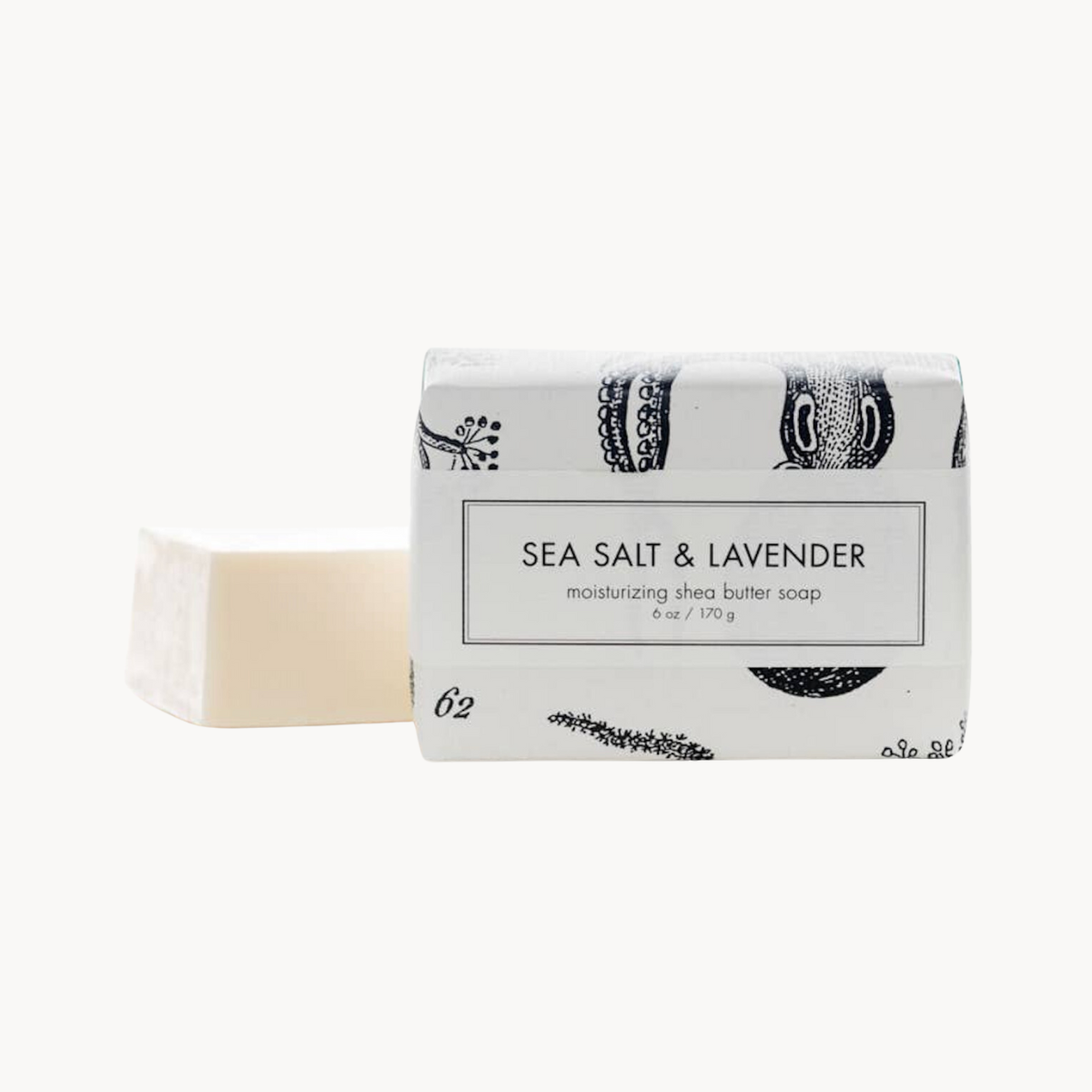 Sea Salt & Lavender Shea Butter Soap