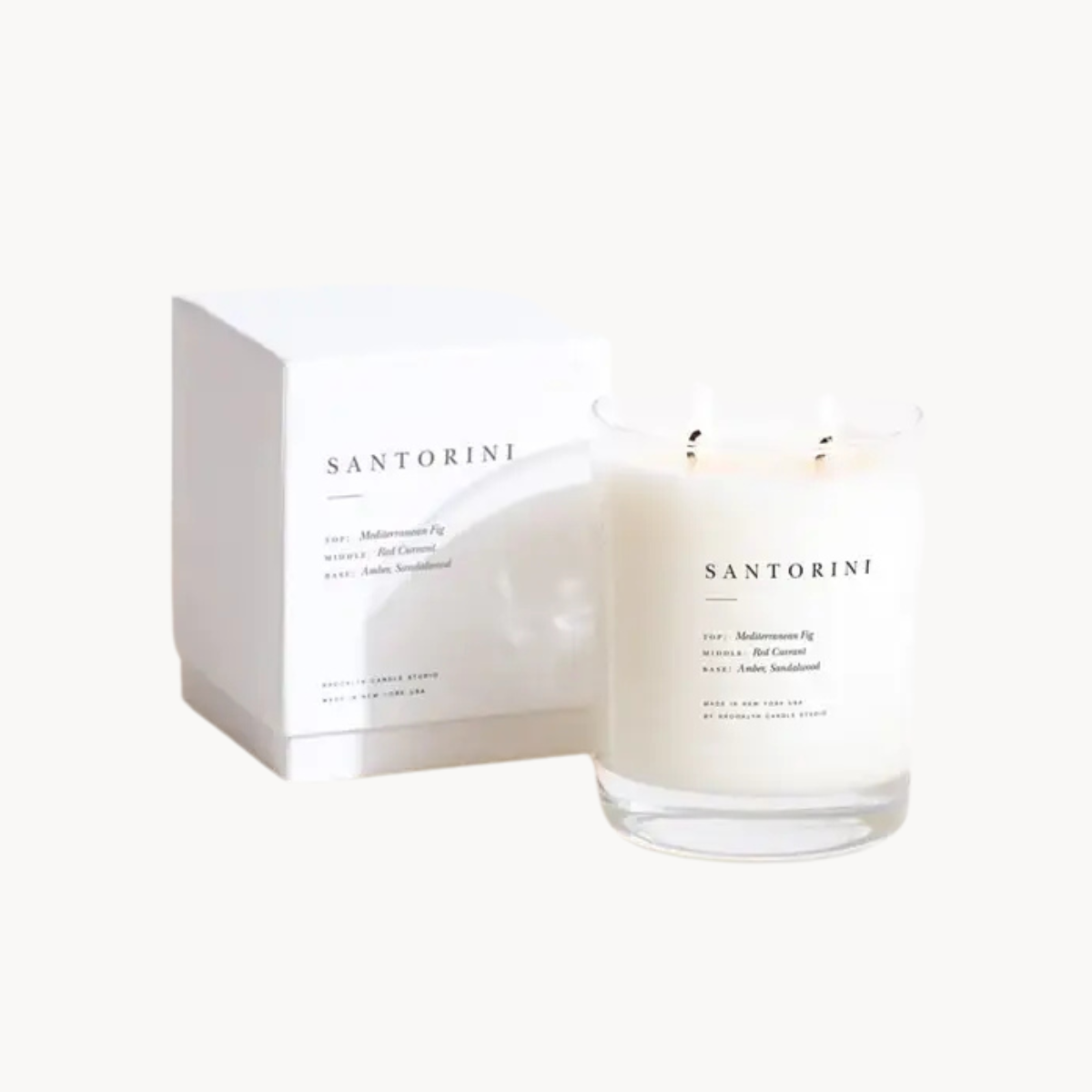 Santorini Classic Candle