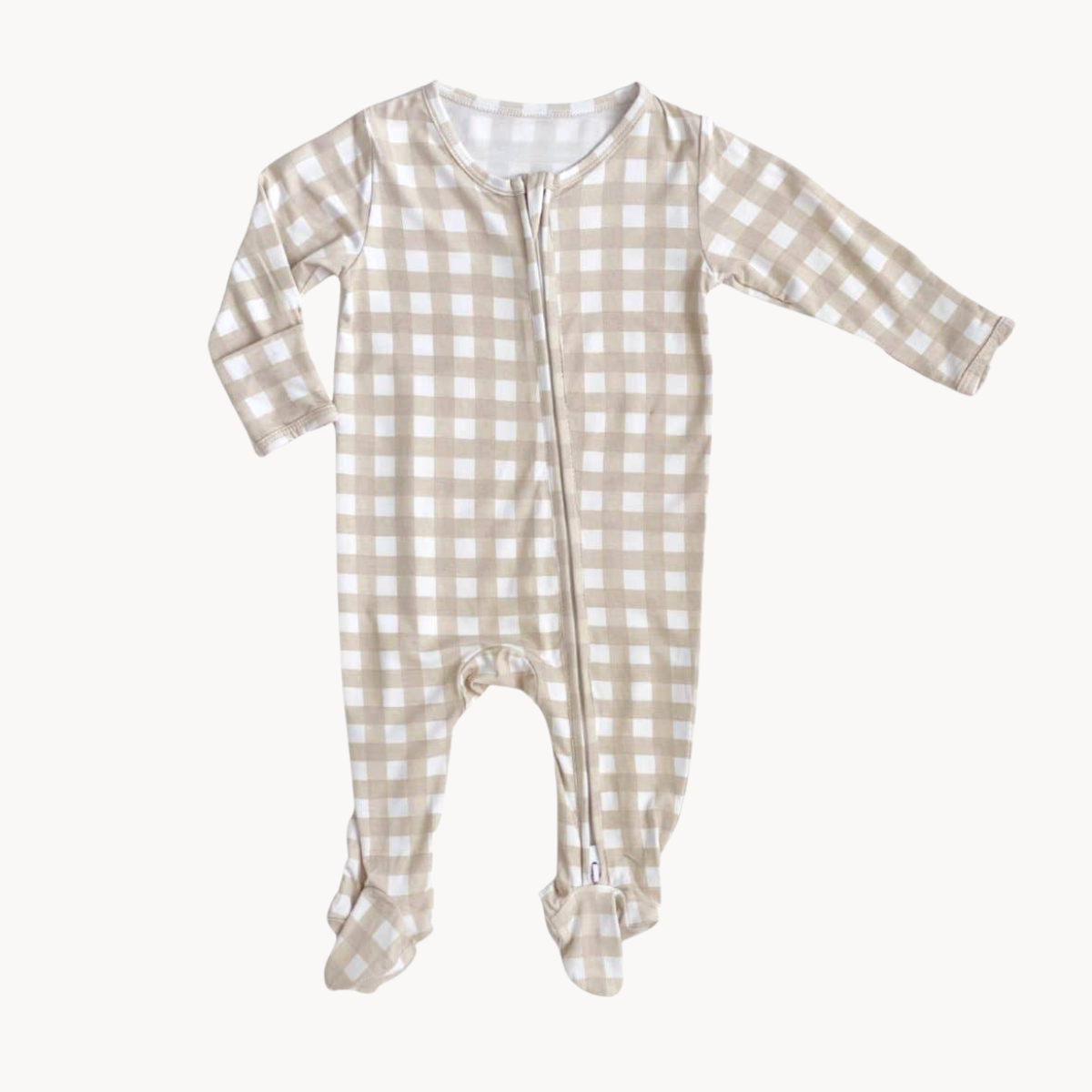 Gingham Footie
