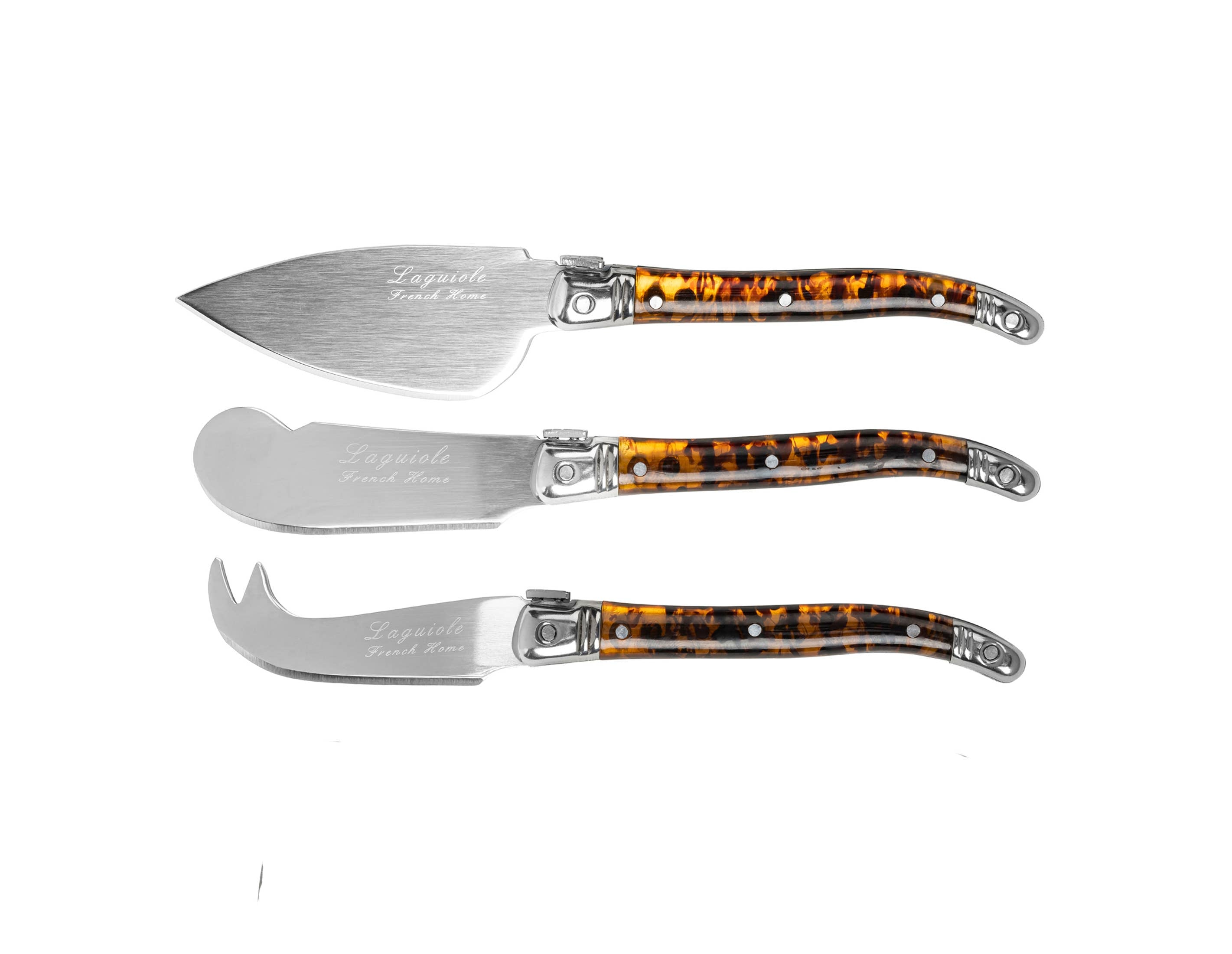 Tortoise Shell Cheese Knife Set