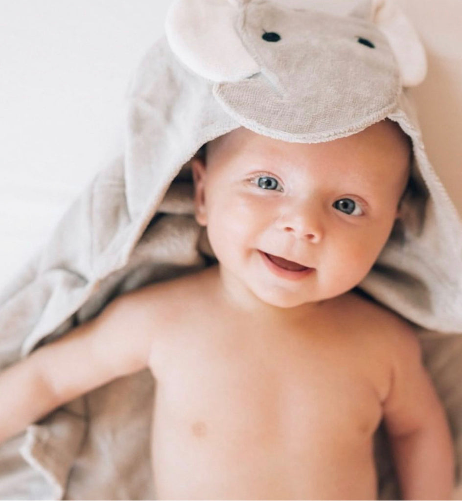 Elephant Baby Bath Wrap