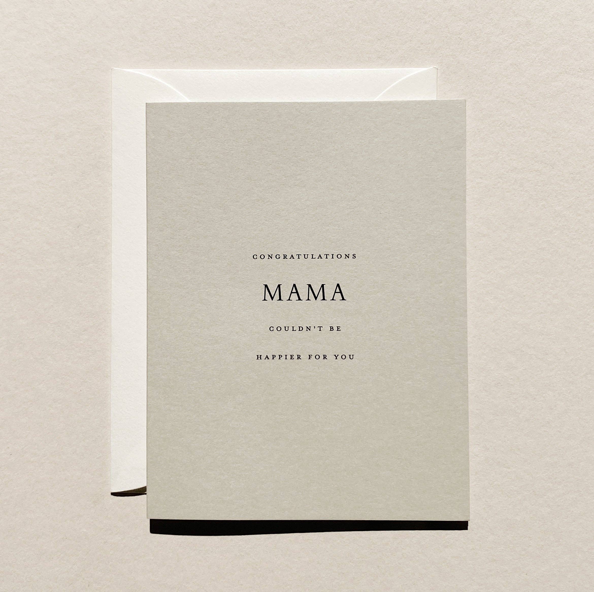 Mama No. 14: Single Card / Stone