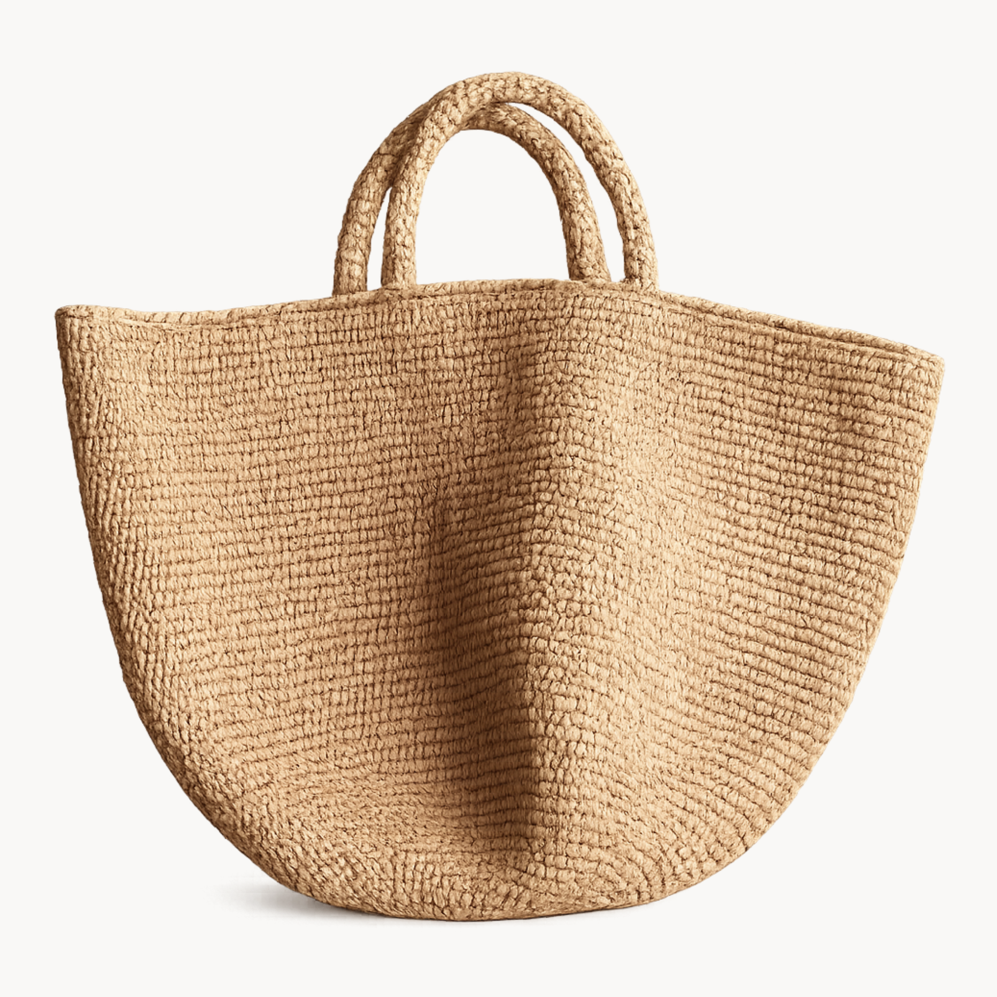 The Kapity Raffia Tote - Large