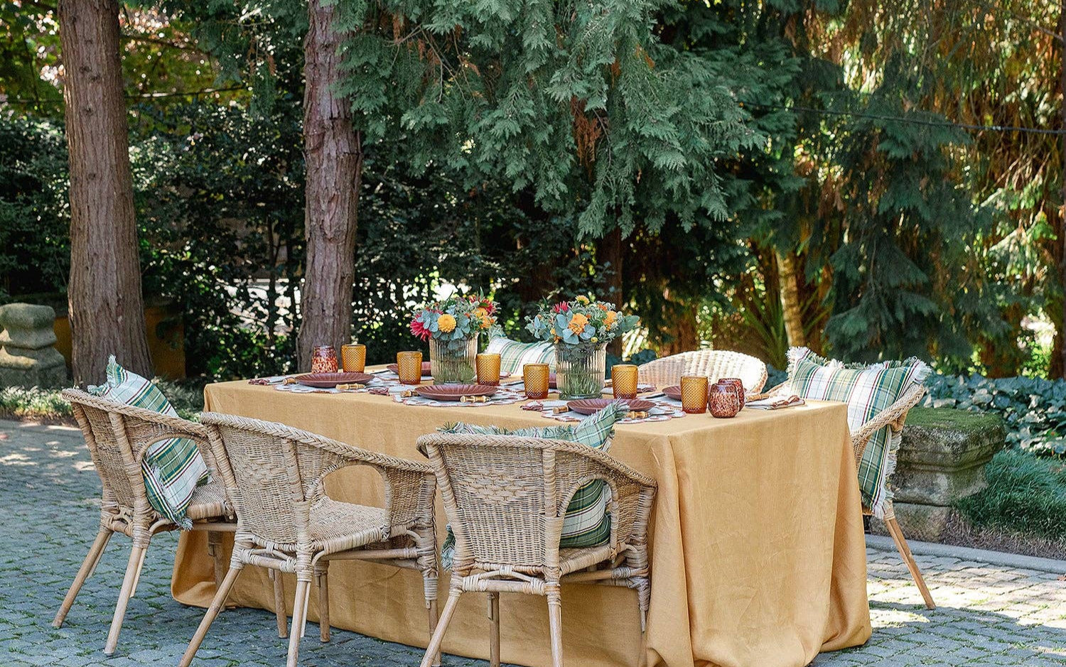 Gotas Beige & Terracotta Placemat