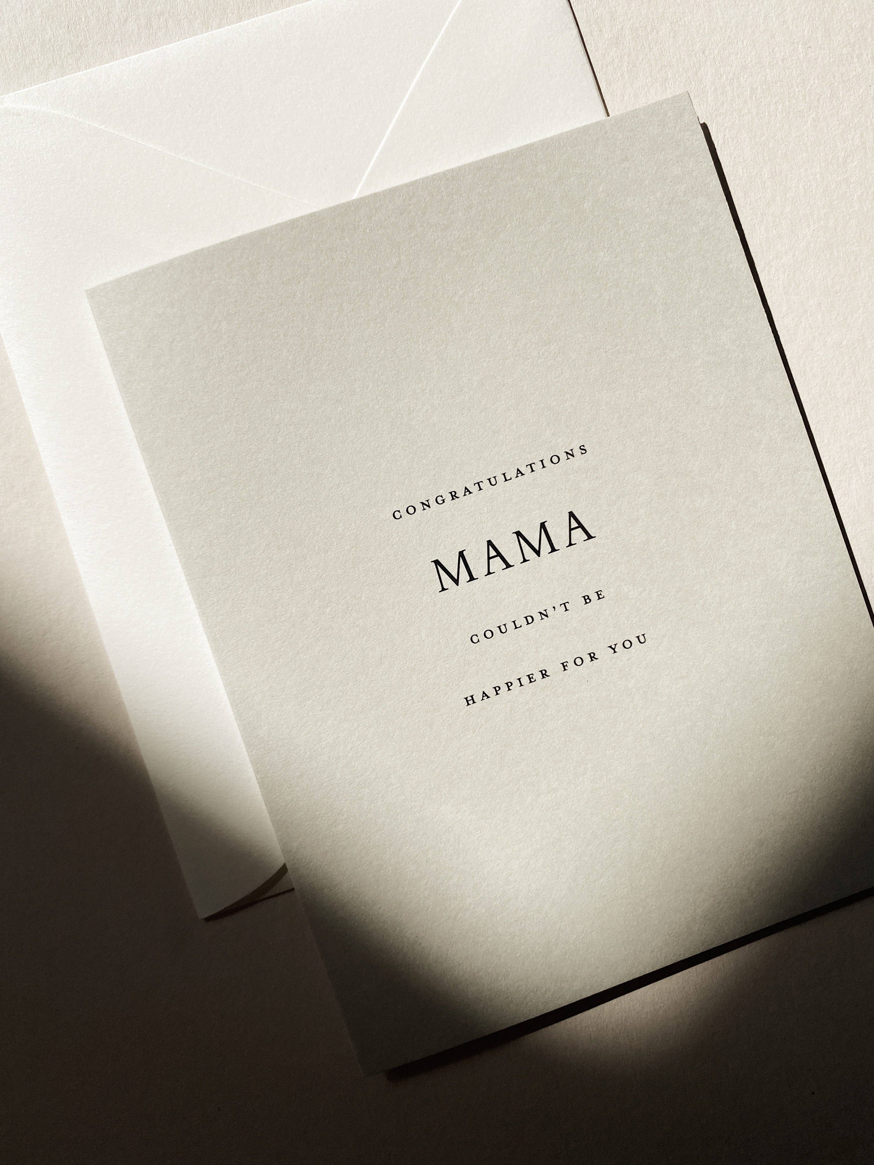 Mama No. 14: Single Card / Stone