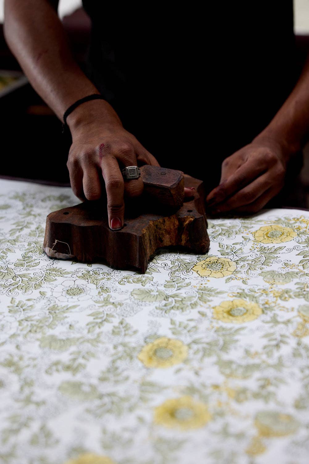 5X7 Block Printed Picture Frame