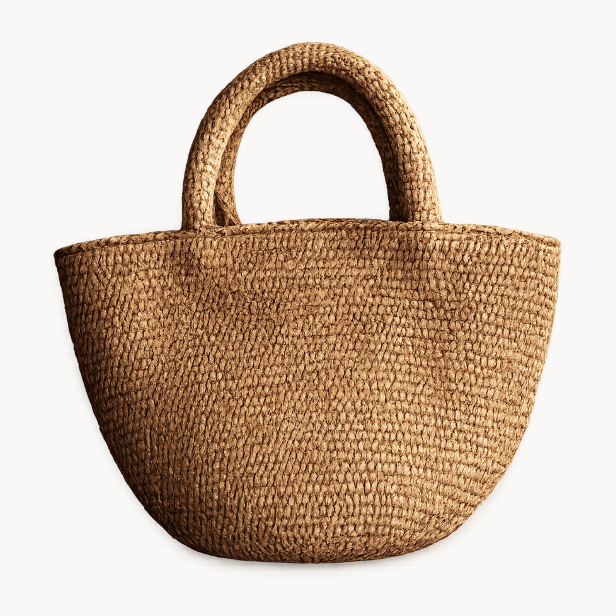 The Kapity Raffia Tote - Small