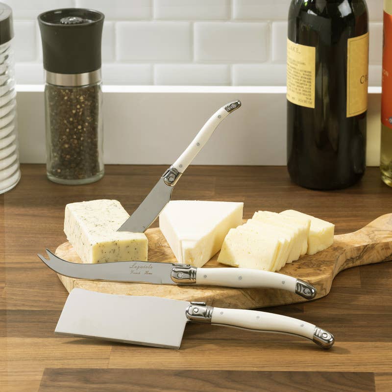 Laguiole Set of 3 Cheese Knives