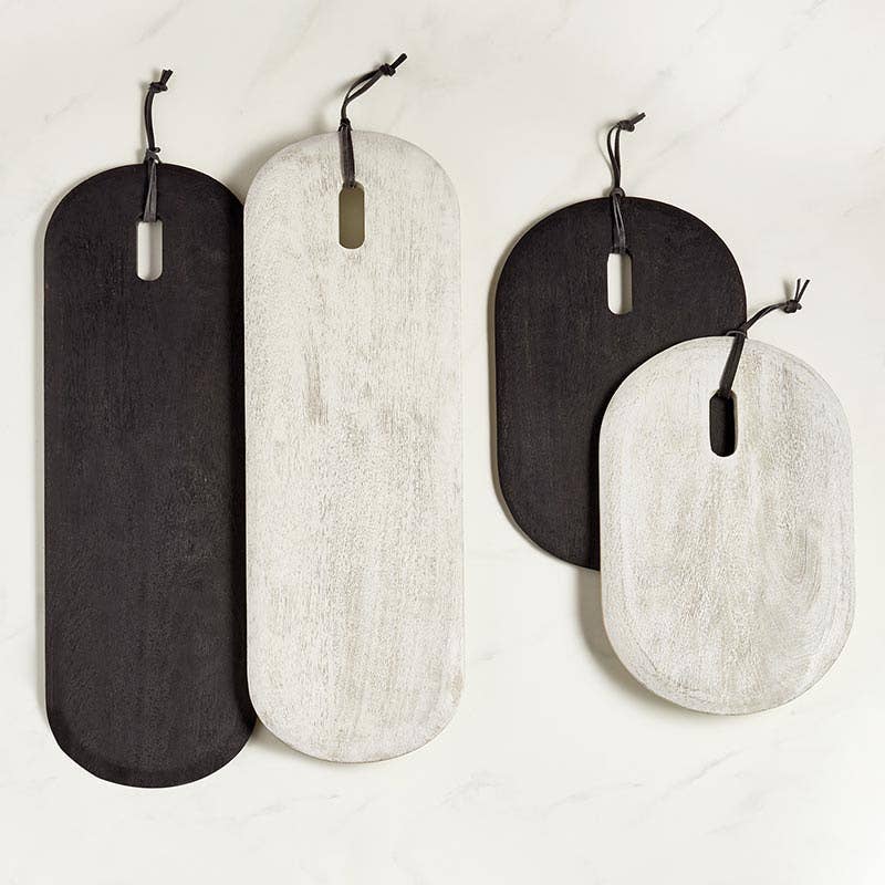 Black Textured Wood Board