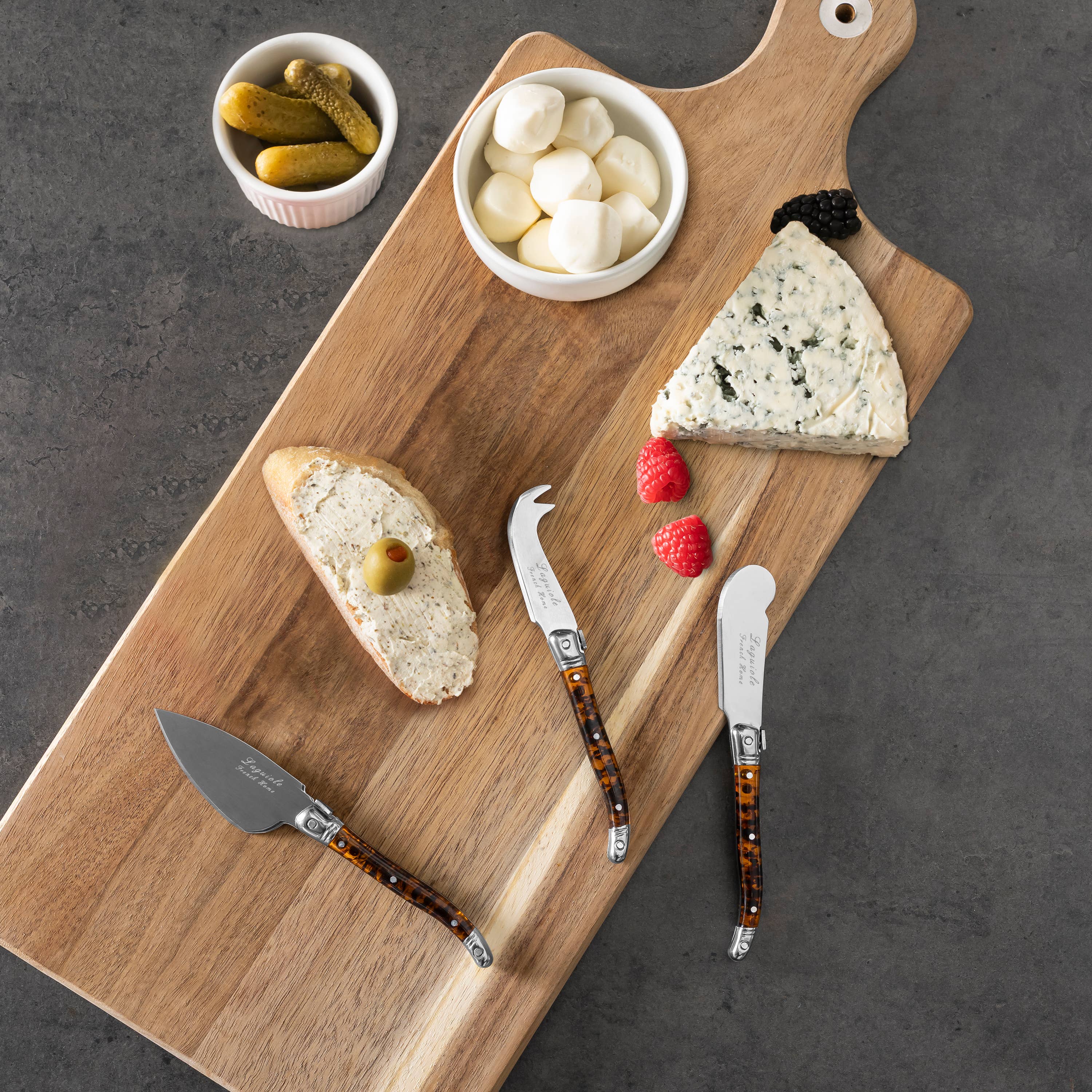 Tortoise Shell Cheese Knife Set