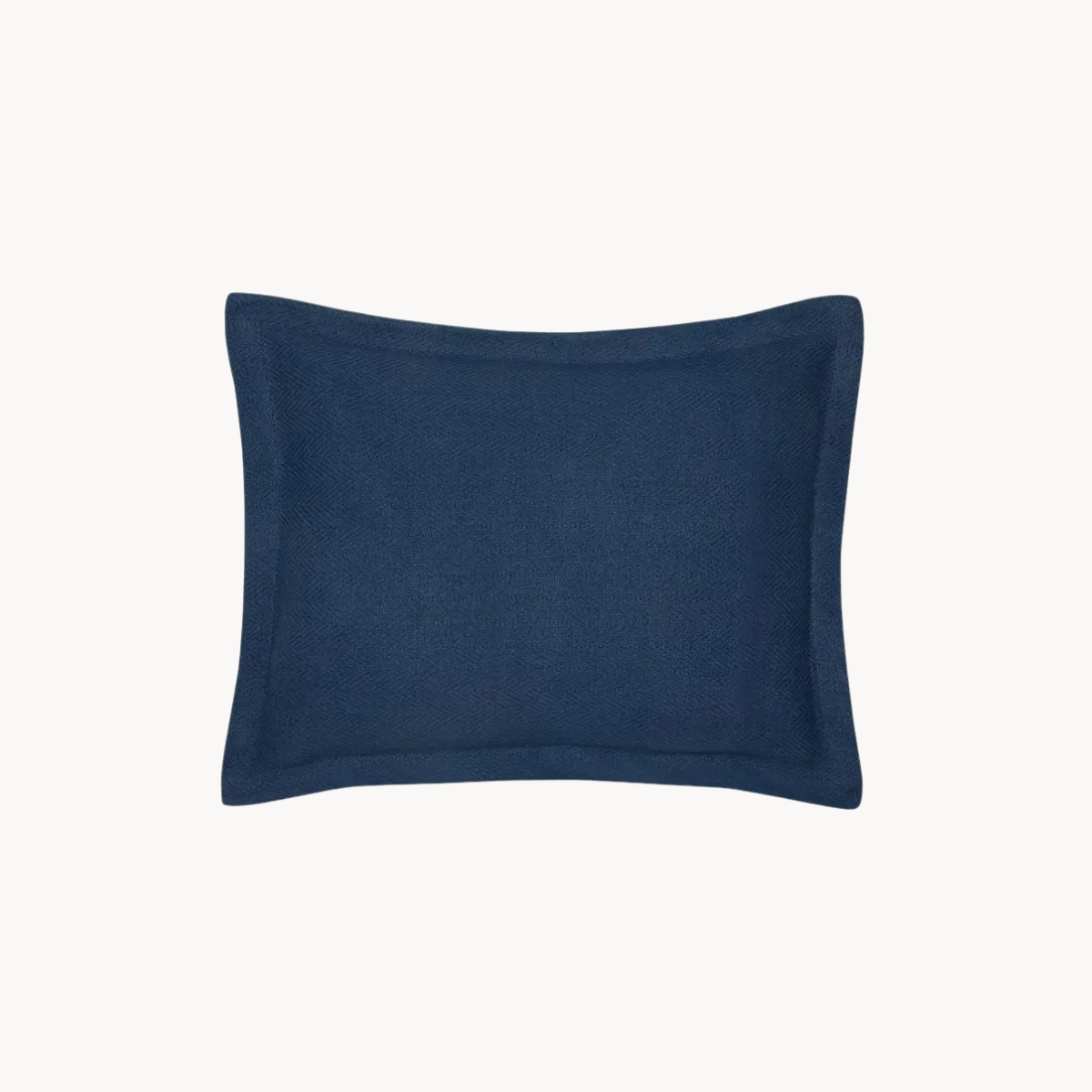 Navy Linen Baby Pillow Sham (INCLUDES insert)