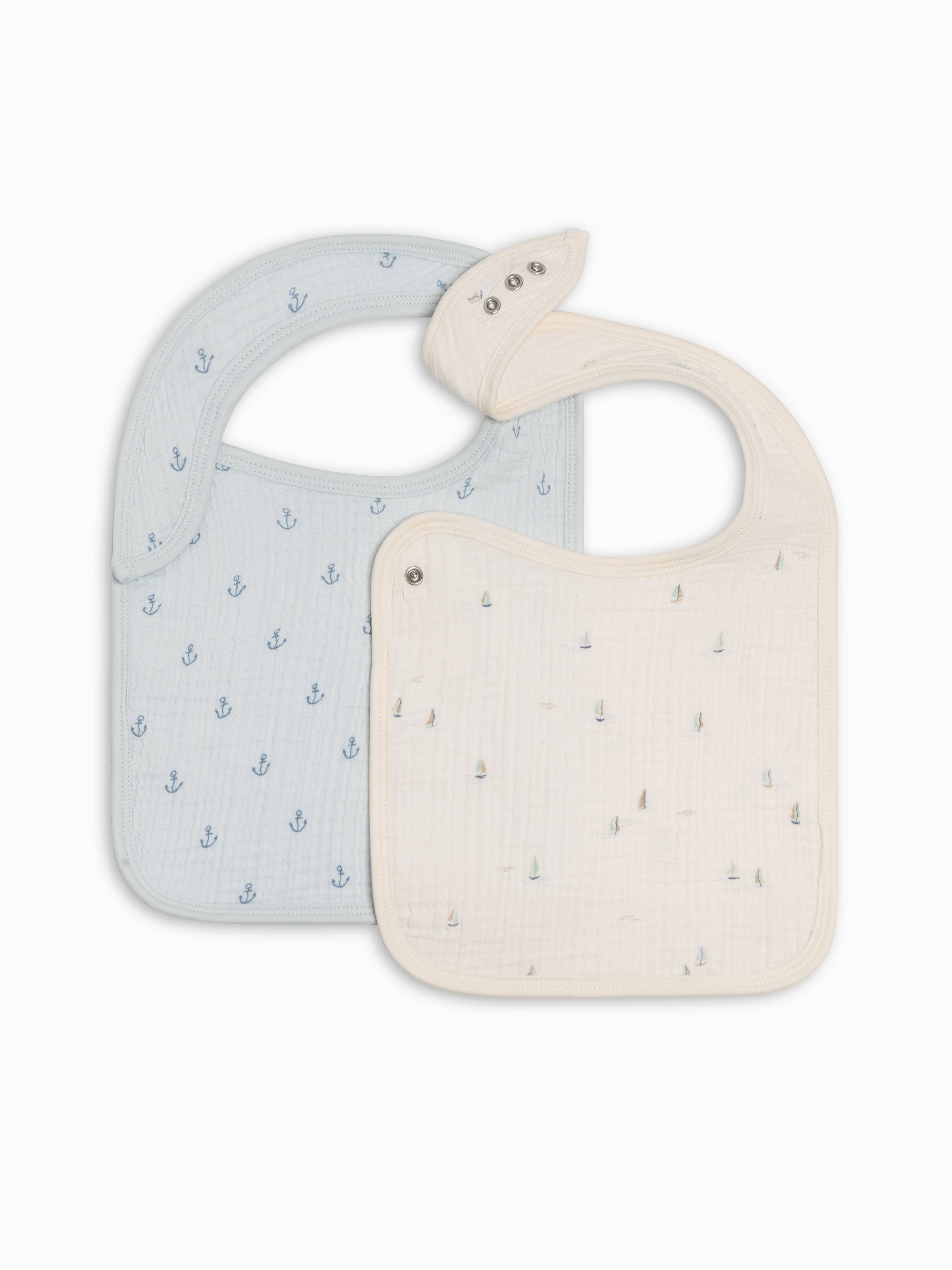 2-Bibs Marina + Anchor
