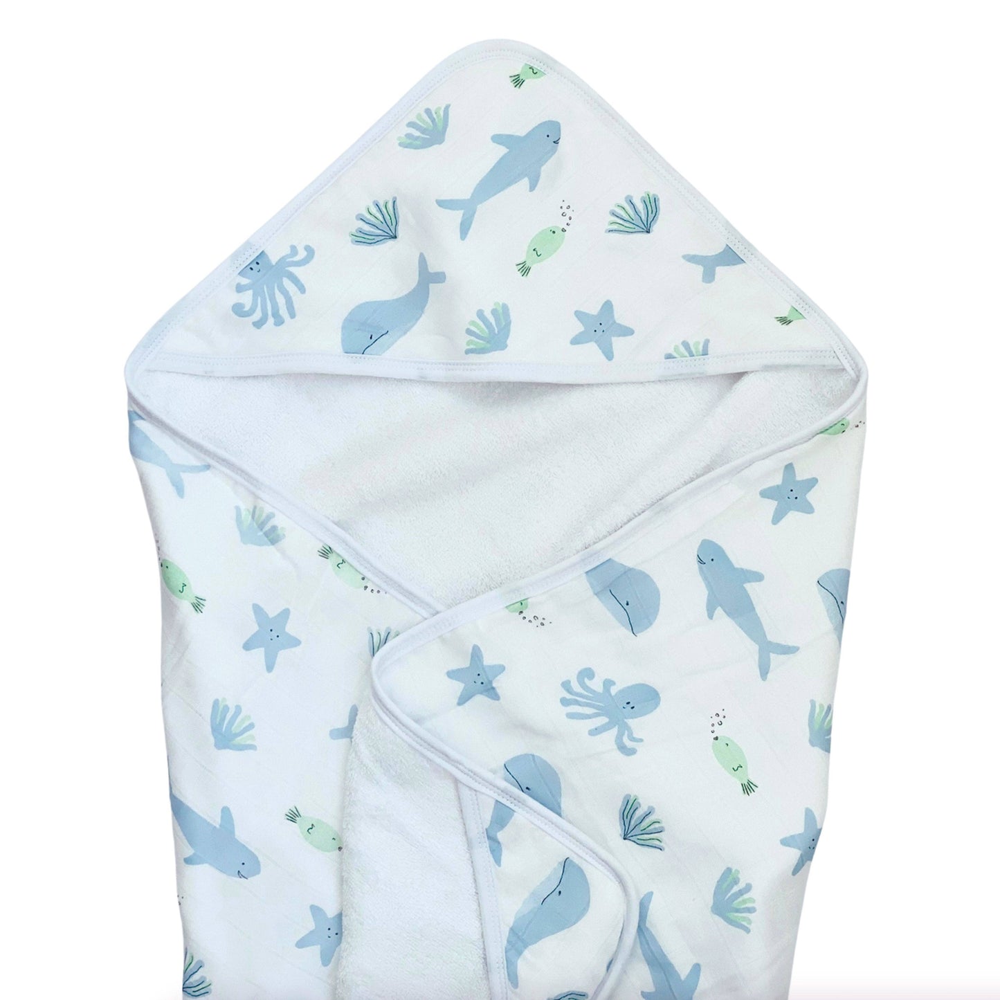 Under the Sea Hooded Towel