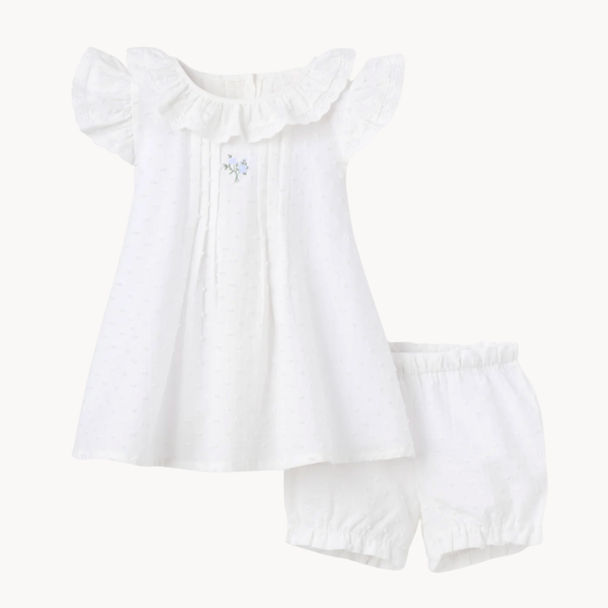 Swiss Dot Baby Dress