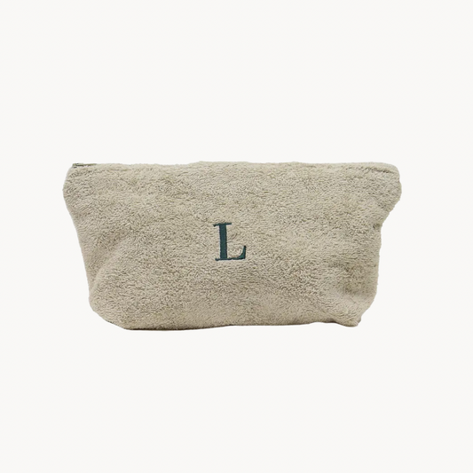 Set of (2) Terry Cloth Pouches