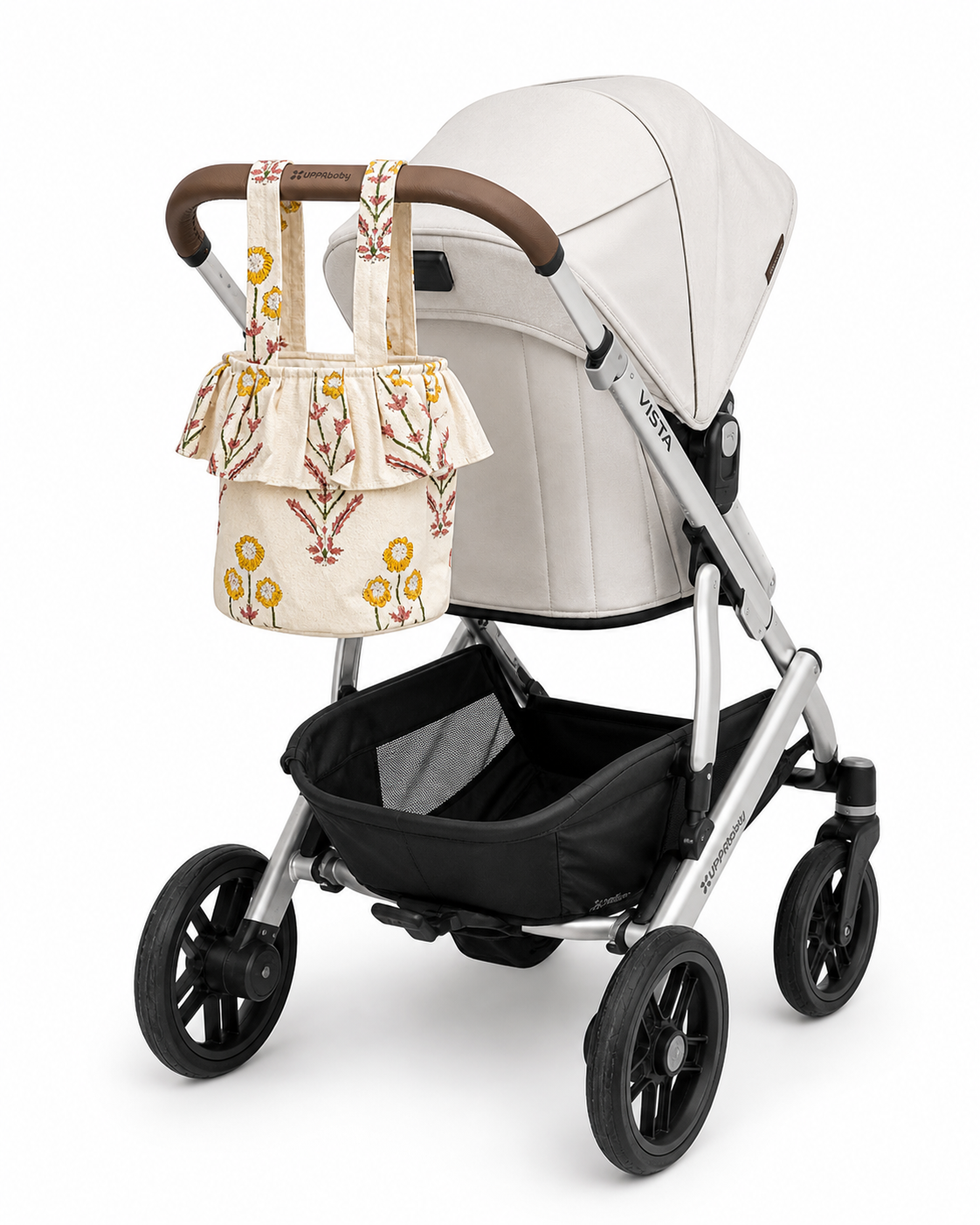 Blockprint Stroller/Bucket Bag