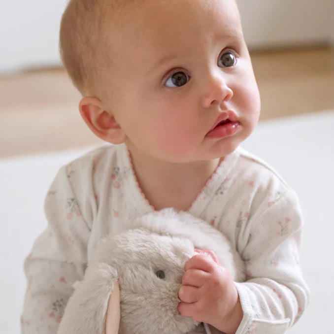 Folklore Floral Organic Cotton Pointelle Layette 2PC Set