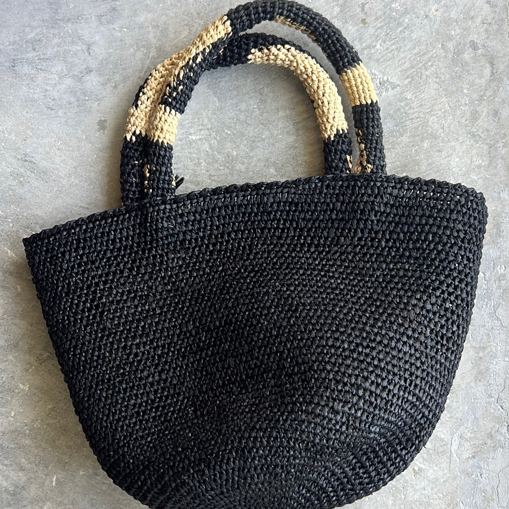 The Kapity Raffia Tote - Small