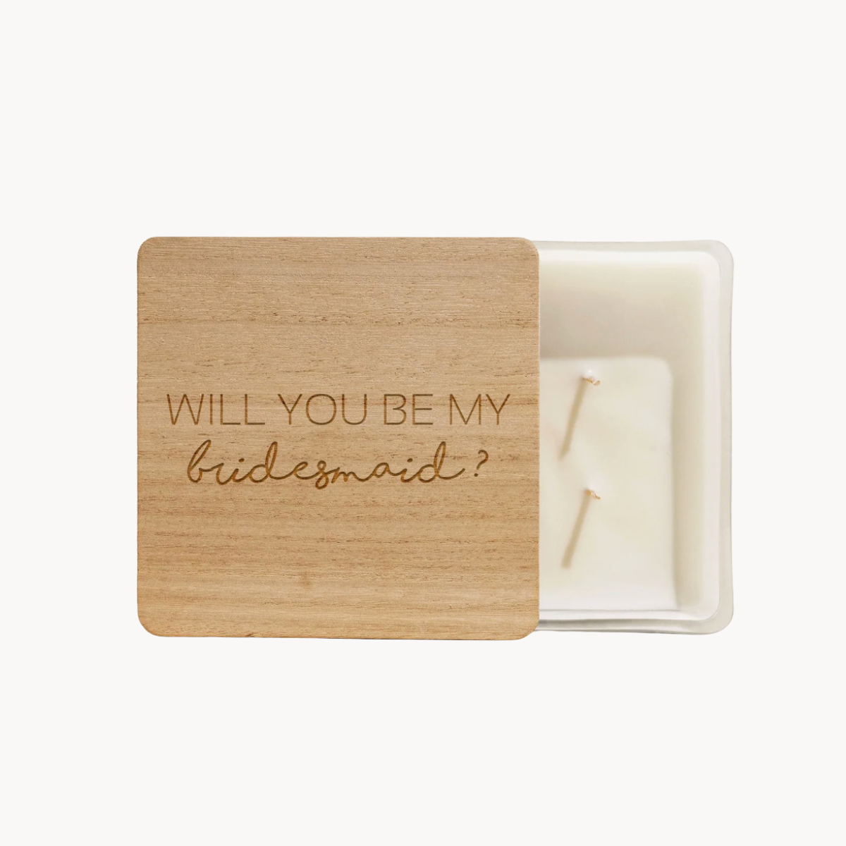Be My Bridesmaid? Candle