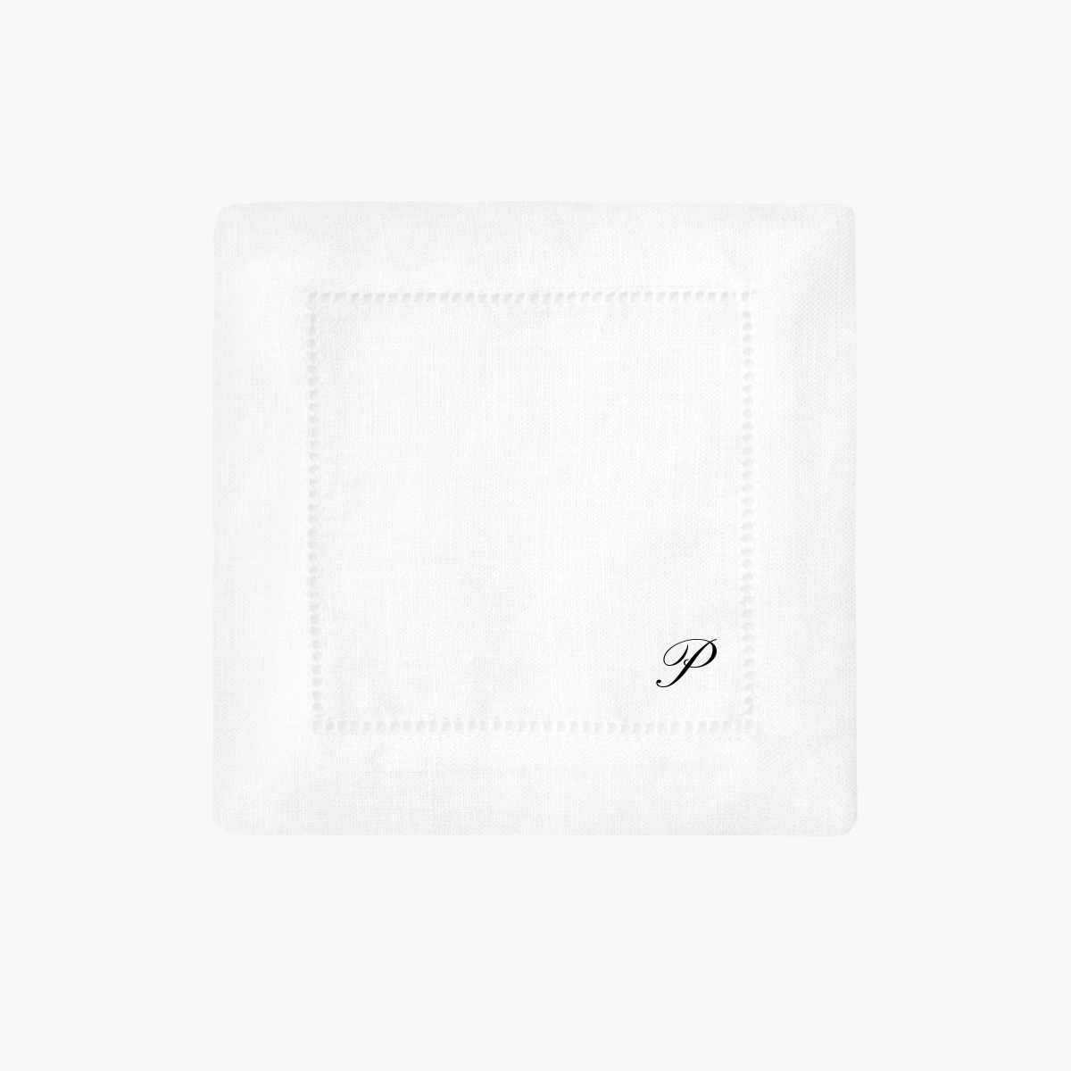 Embroidered Cocktail Napkins - Set of 4