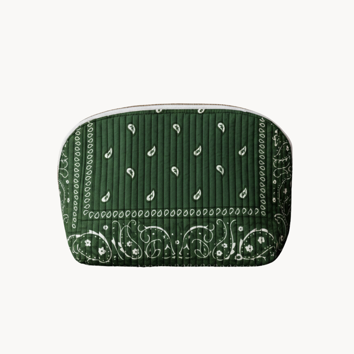 Green Paisley Pouch