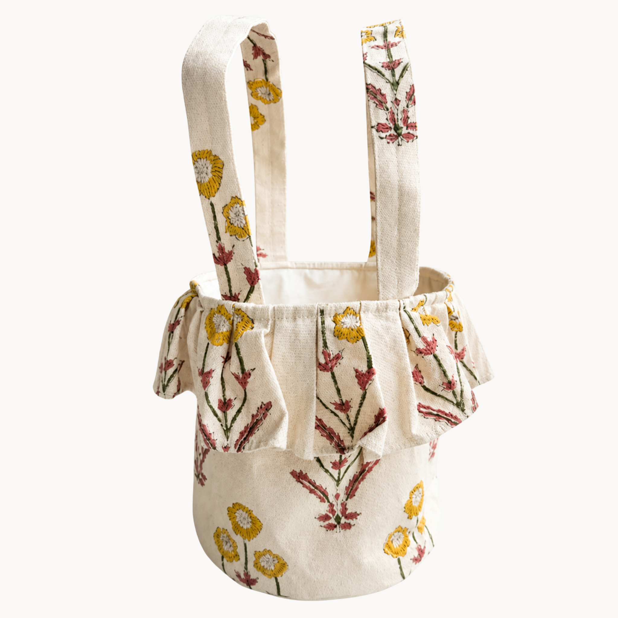 Blockprint Stroller/Bucket Bag
