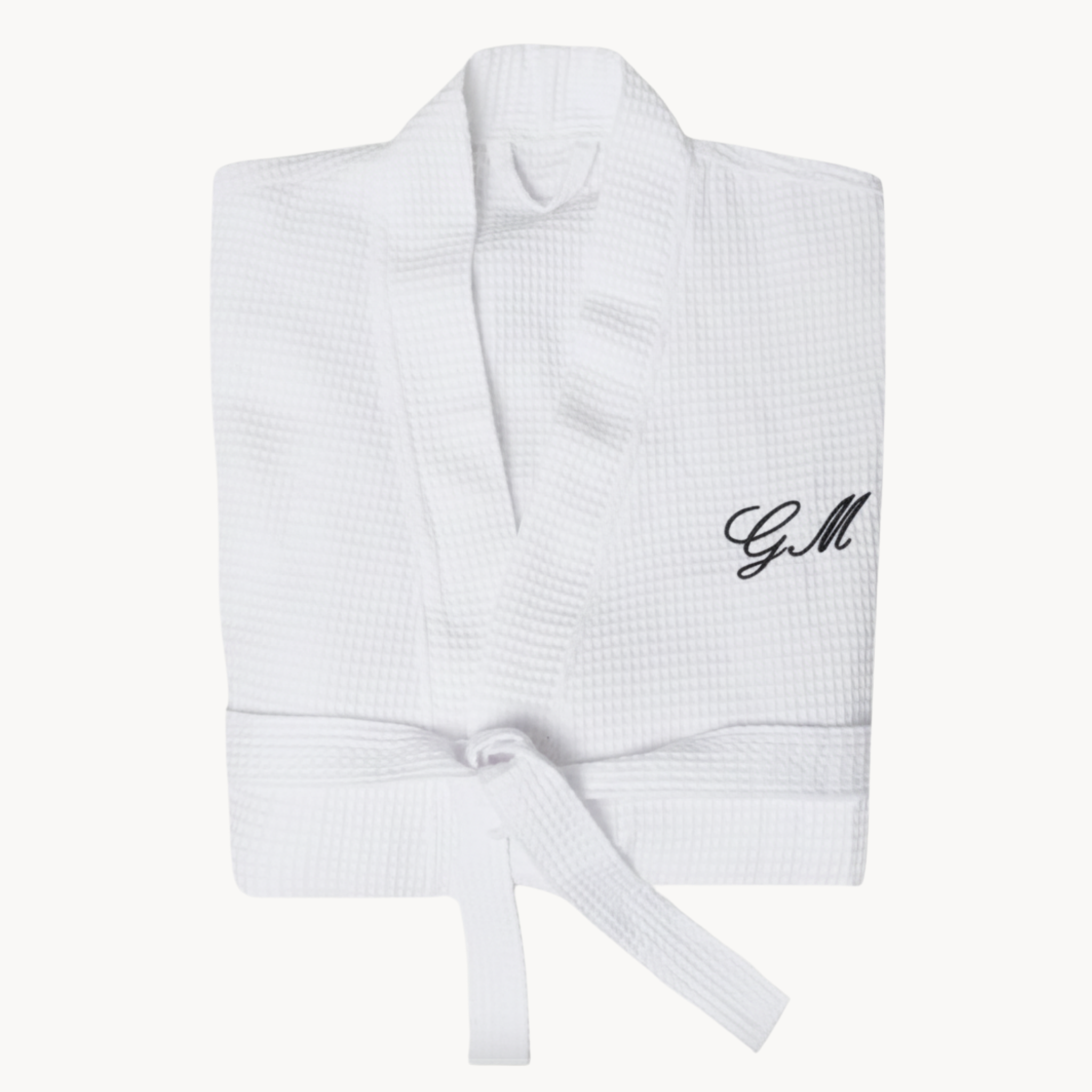 Custom Waffle Bathrobe